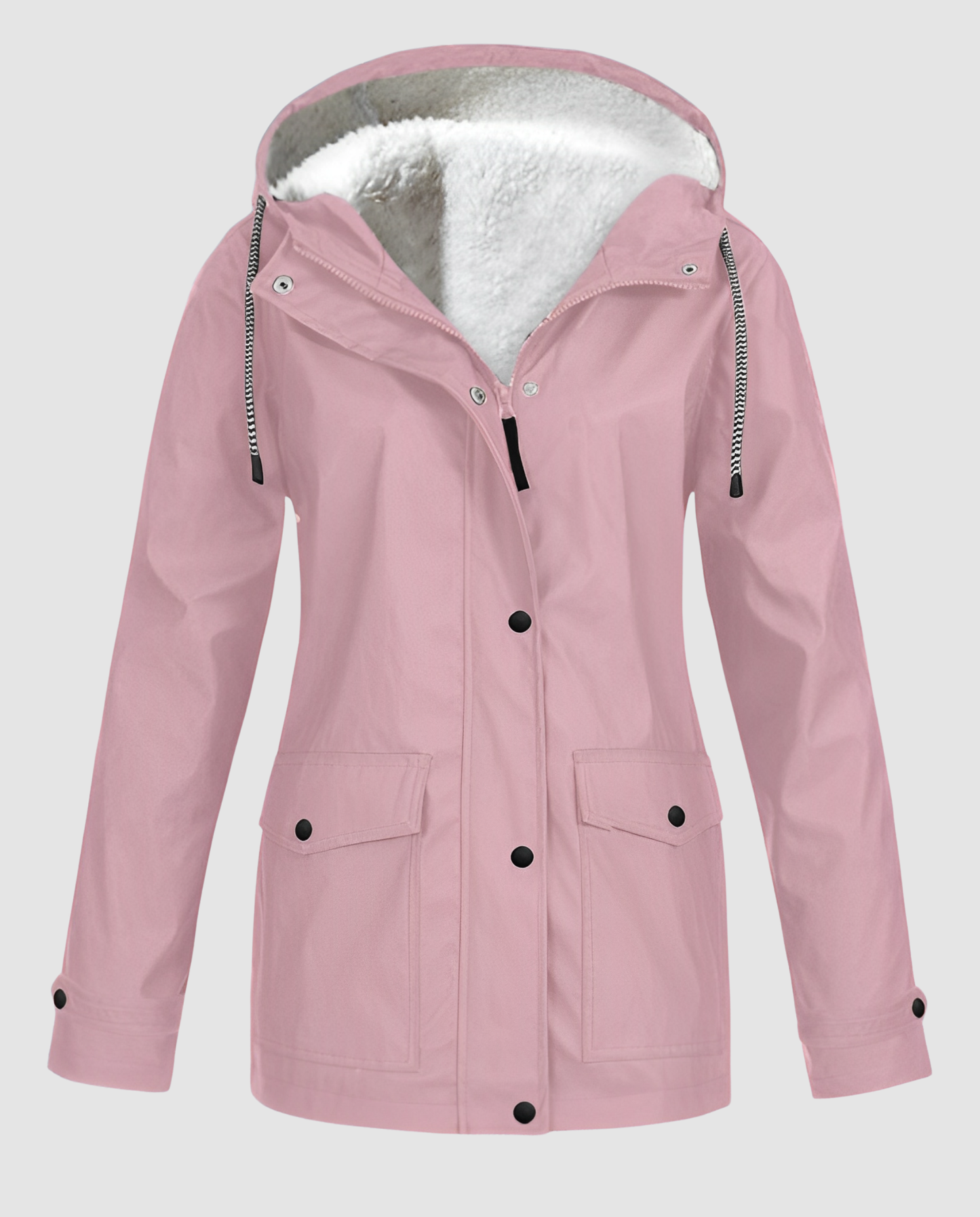 Damen Fleecejacke Wasserdicht Warm