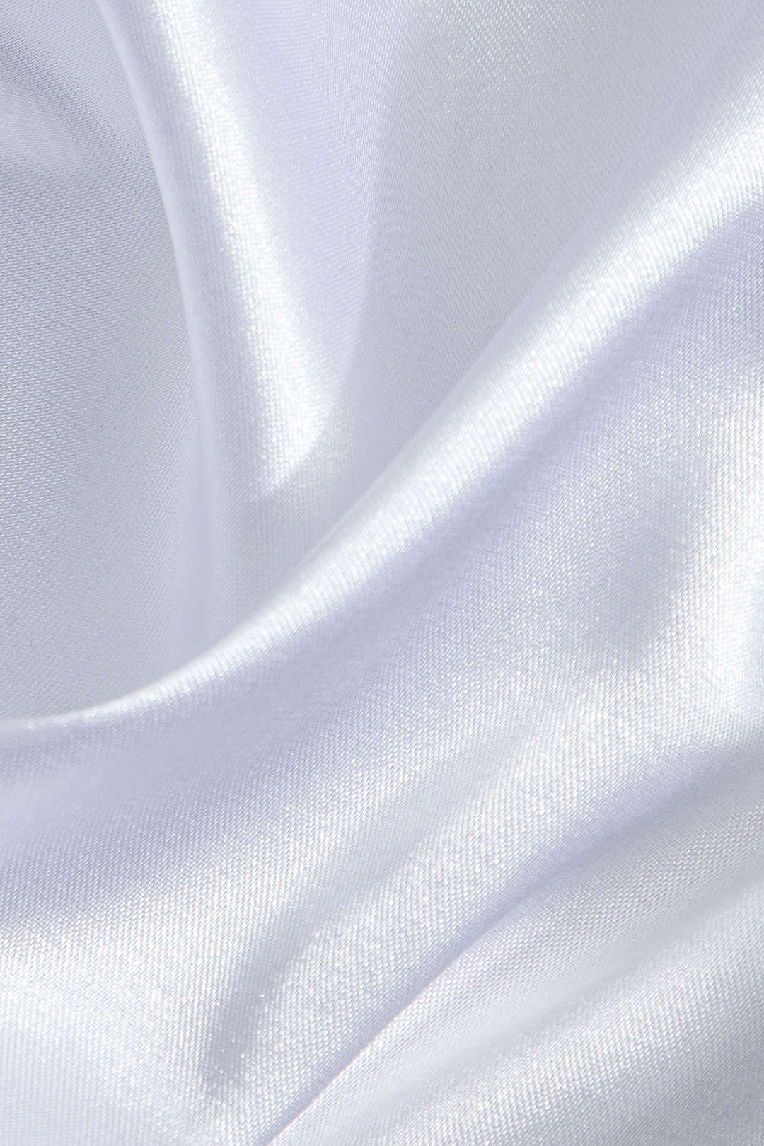 Elegante Damen Langarmbluse Seidiger Satin