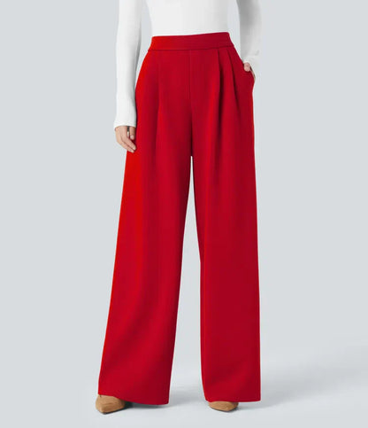 Damen High-Waist-Hose Klassisch