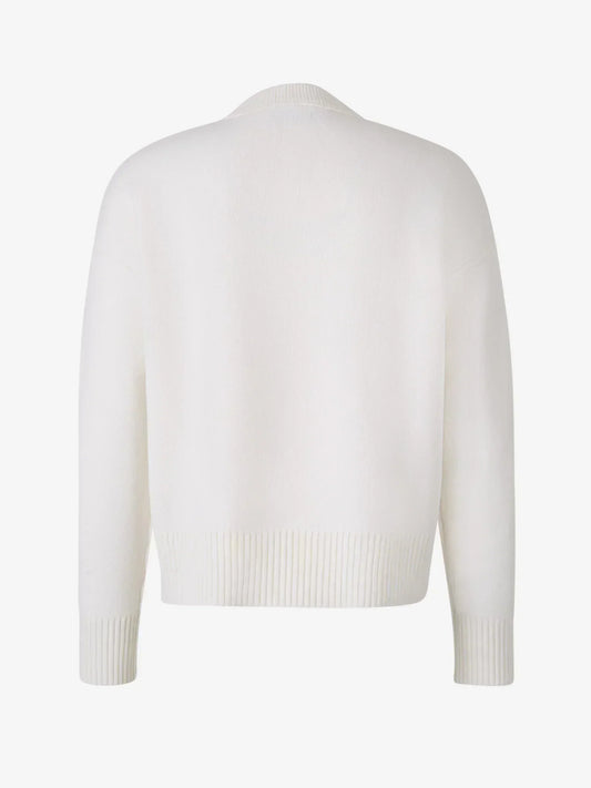 Damen Strickpullover Herz-Muster - Norvielle