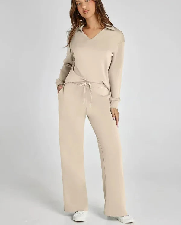 Damen Hoodie-Set Weich Warm Bequem