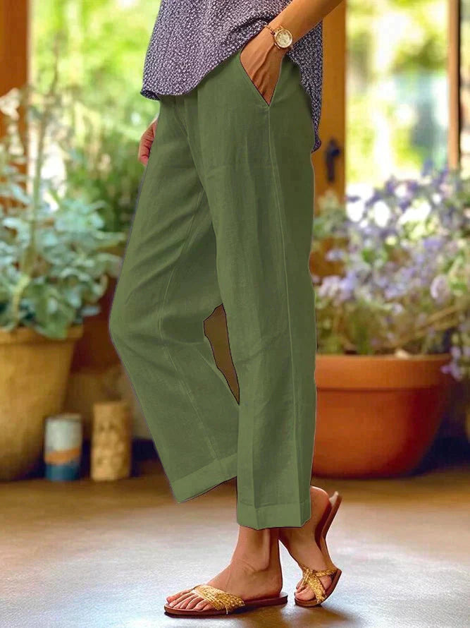 Damen Sommerhose Baumwolle