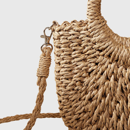 Damenhandtasche Naturstil Leder