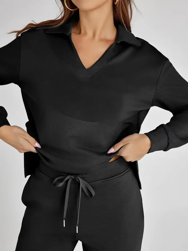 Damen Hoodie-Set Weich Warm Bequem