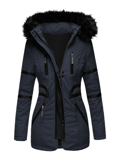 Norvielle Damen Winterjacke Wasserdicht Warm