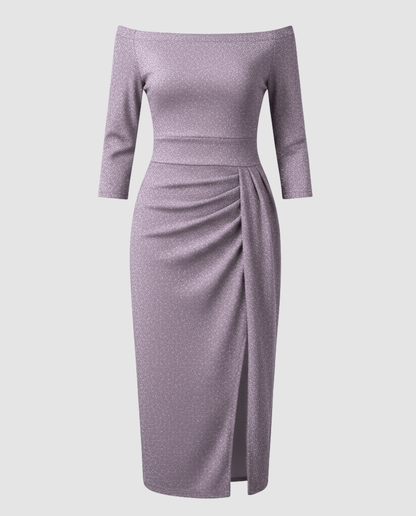 Damen Abendkleid Glänzend Elegant