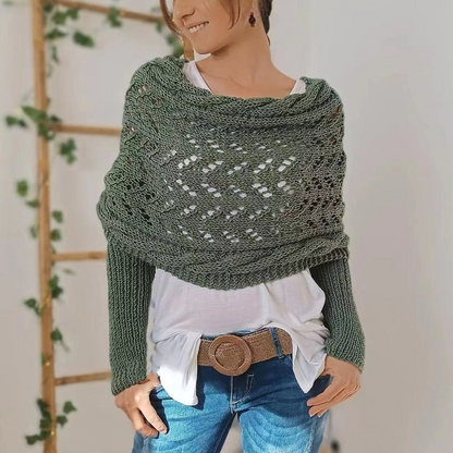 Norvielle Damen Strickschal Bequem