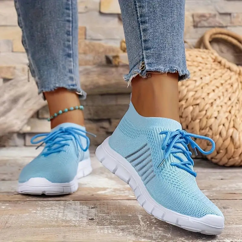 Laufschuhe Atmungsaktives Mesh Schnürsenkel