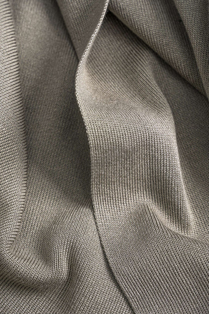 Damen Elegantes Strickset 3-teilig Gerippt