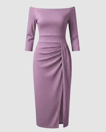Damen Abendkleid Glänzend Elegant