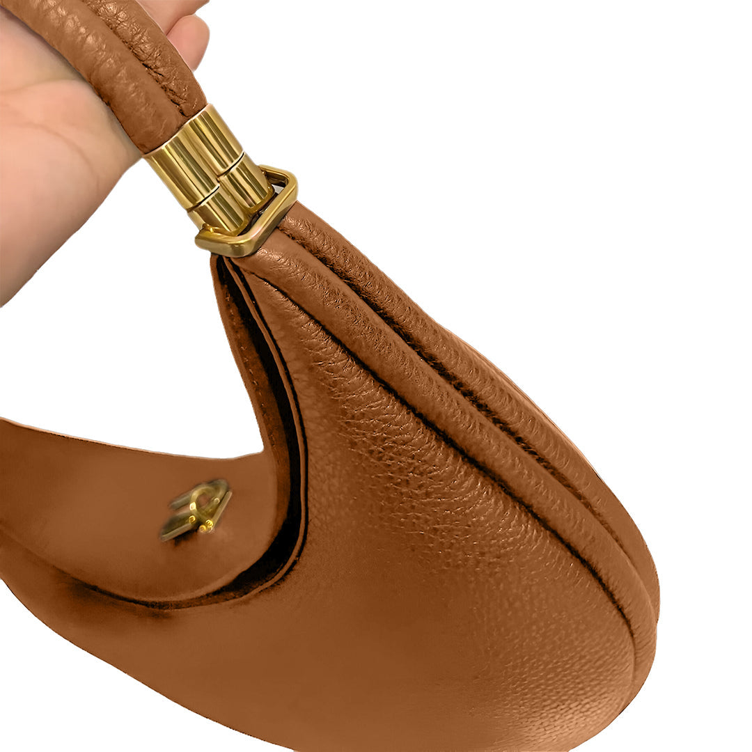 Fay Damenhandtasche Leder Strukturiert