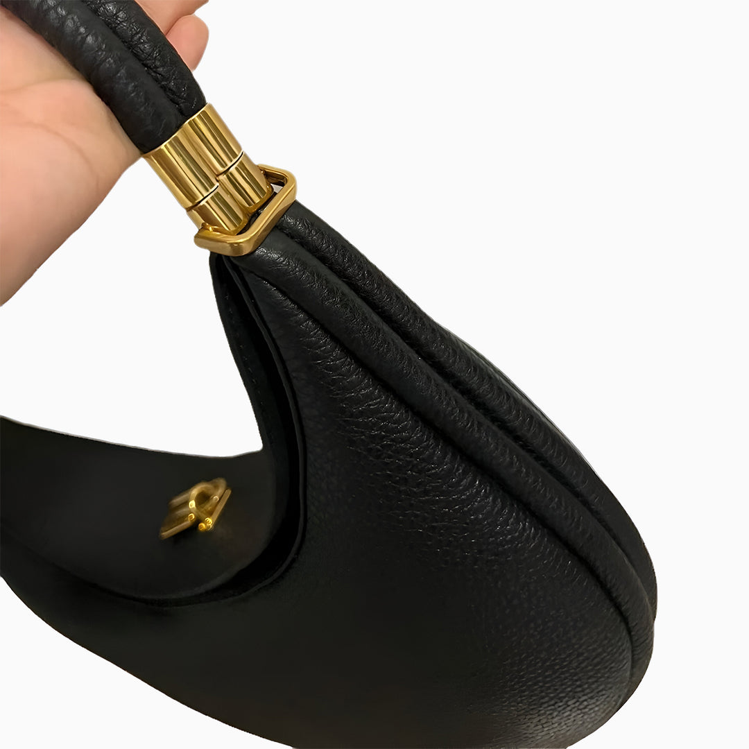 Fay Damenhandtasche Leder Strukturiert