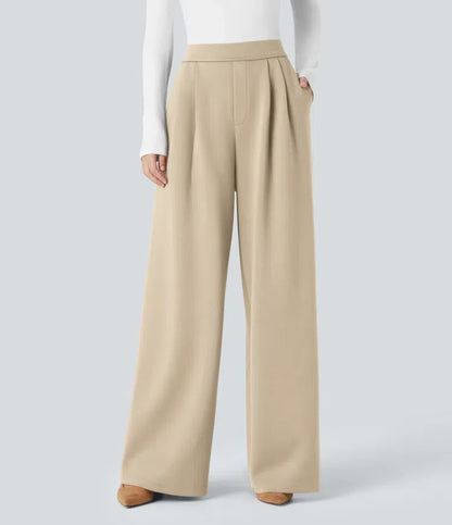 Damen High-Waist-Hose Klassisch