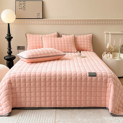 Weiche Tagesdecke Quadratisch Moderner Stil