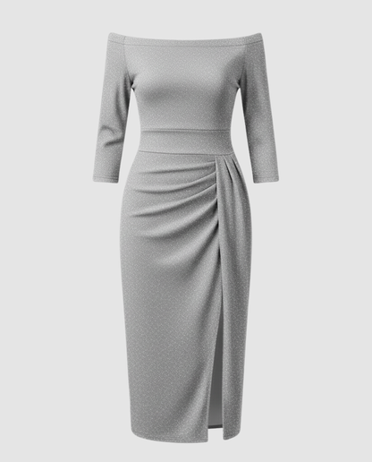 Damen Abendkleid Glänzend Elegant