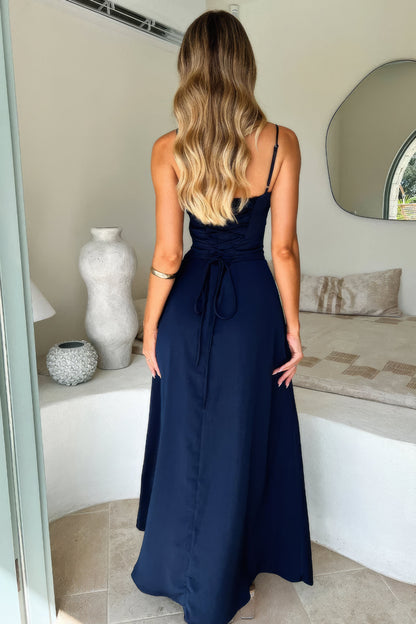 Damen Maxikleid Elegantes Langkleid Sommer
