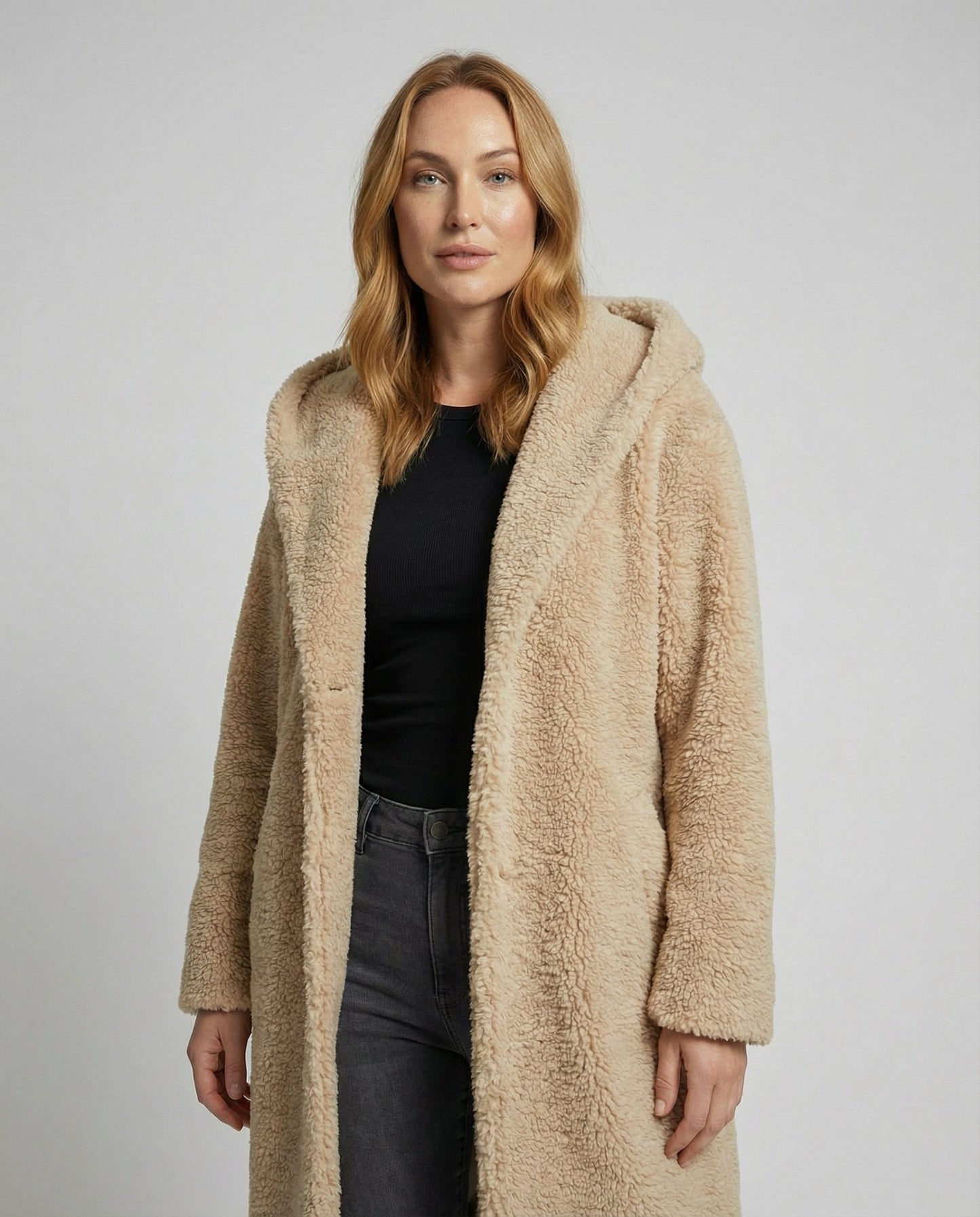 Damen Winddichte Sherpa Jacke - Norvielle