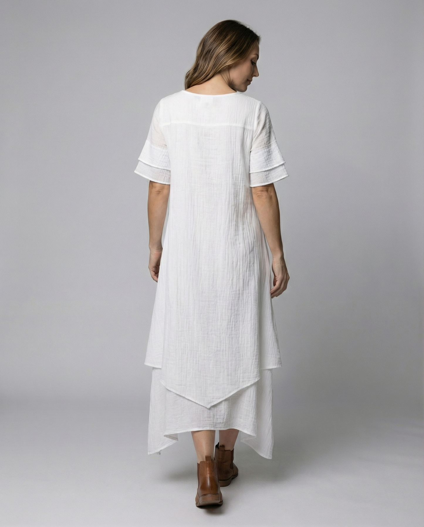 Damen Abendkleid Elegantes Schlitzdesign