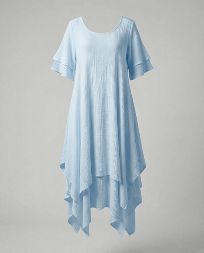 Damen Abendkleid Elegantes Schlitzdesign