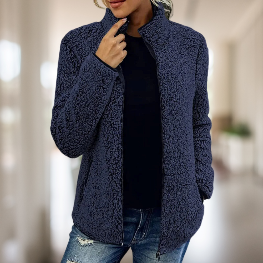 Damen Fleecejacke Warm Bequem