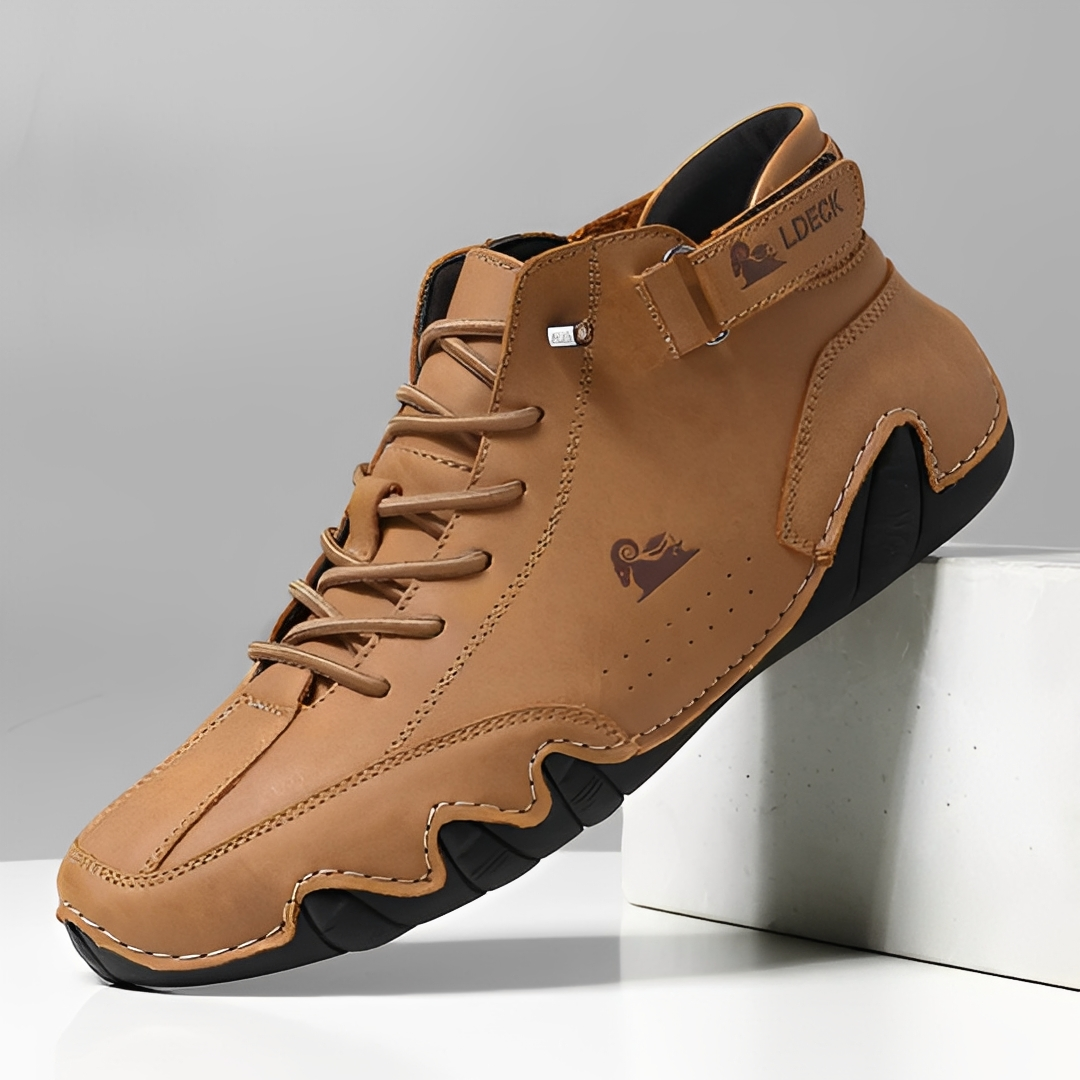 Herrenschuhe Komfort Ledersohle