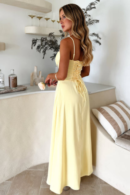 Damen Maxikleid Ärmellos