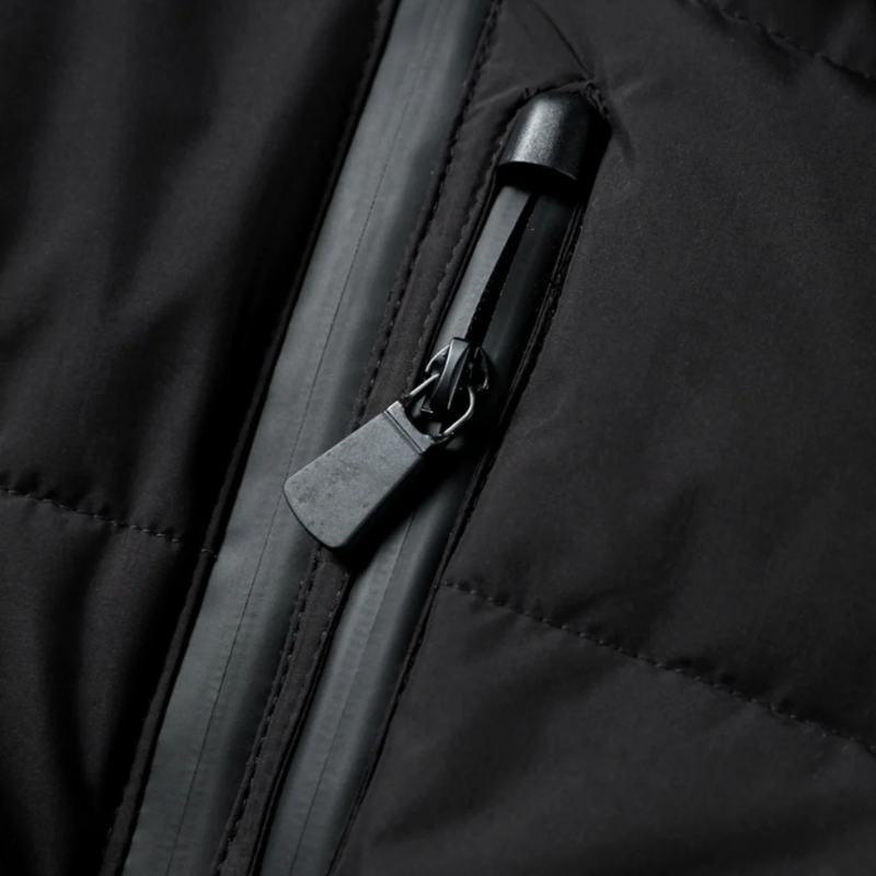 Damen Winterjacke Skijacke Gefüttert Mit Gürtel