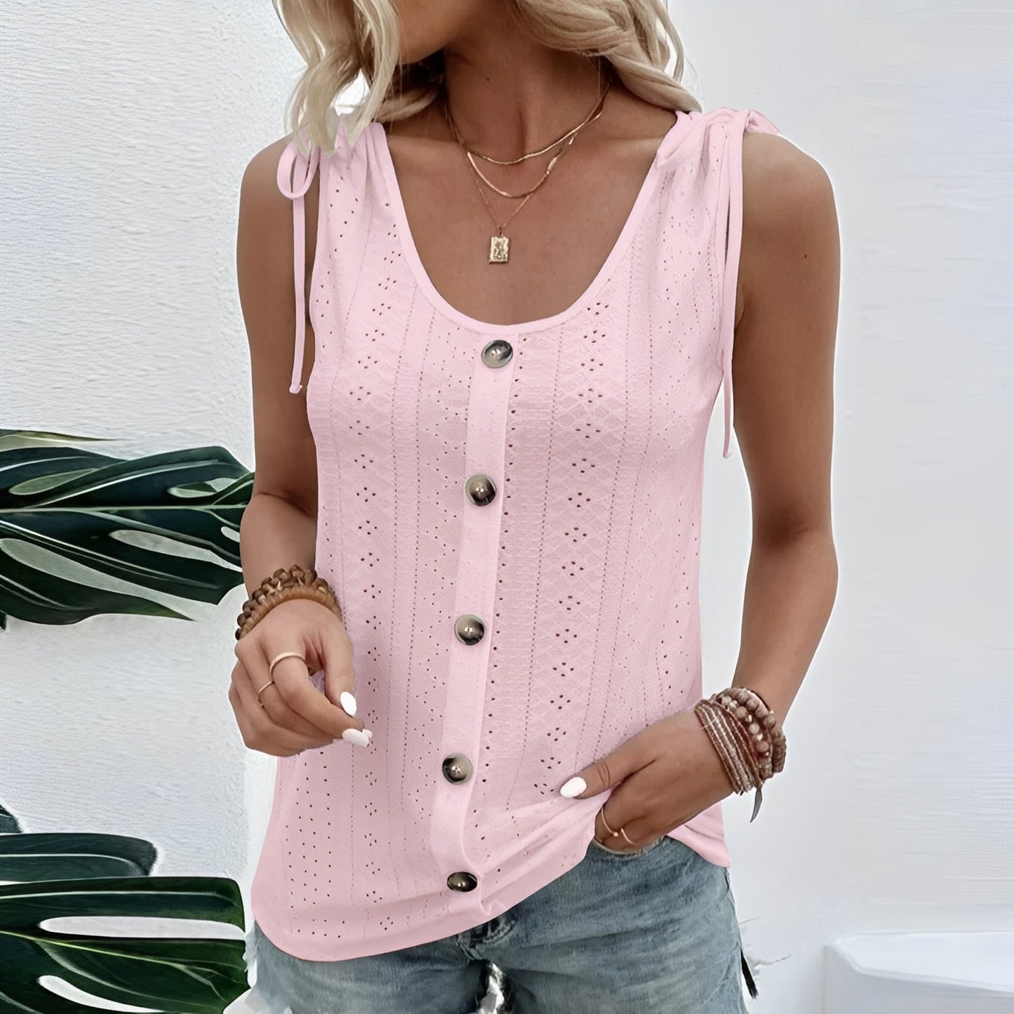 Elegantes Damen Tanktop Ärmellos