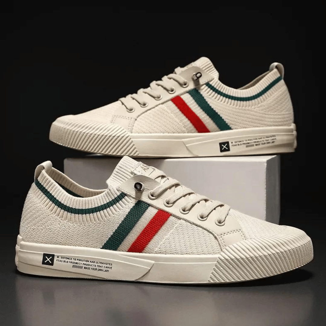 Herren Sneaker Streifen Sportlich