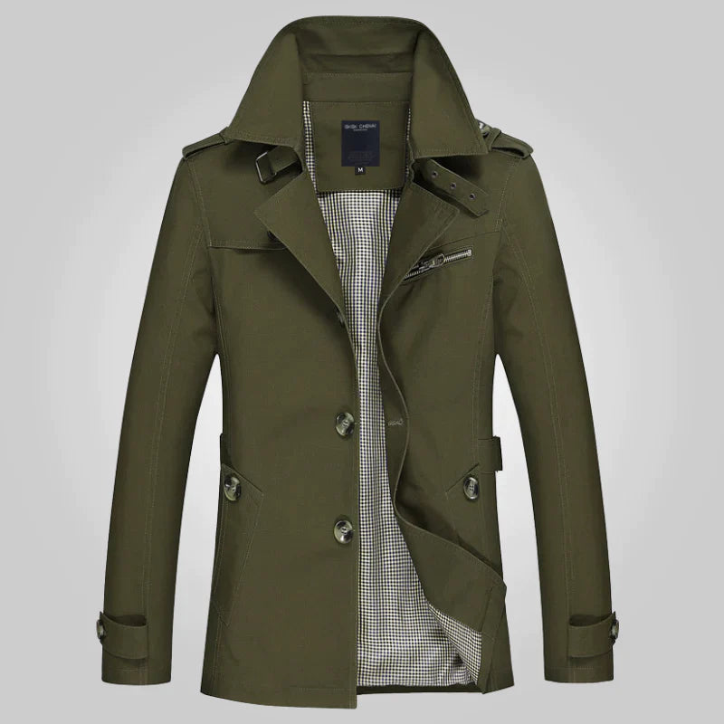 Norvielle Damen Trenchcoat Elegantes Design