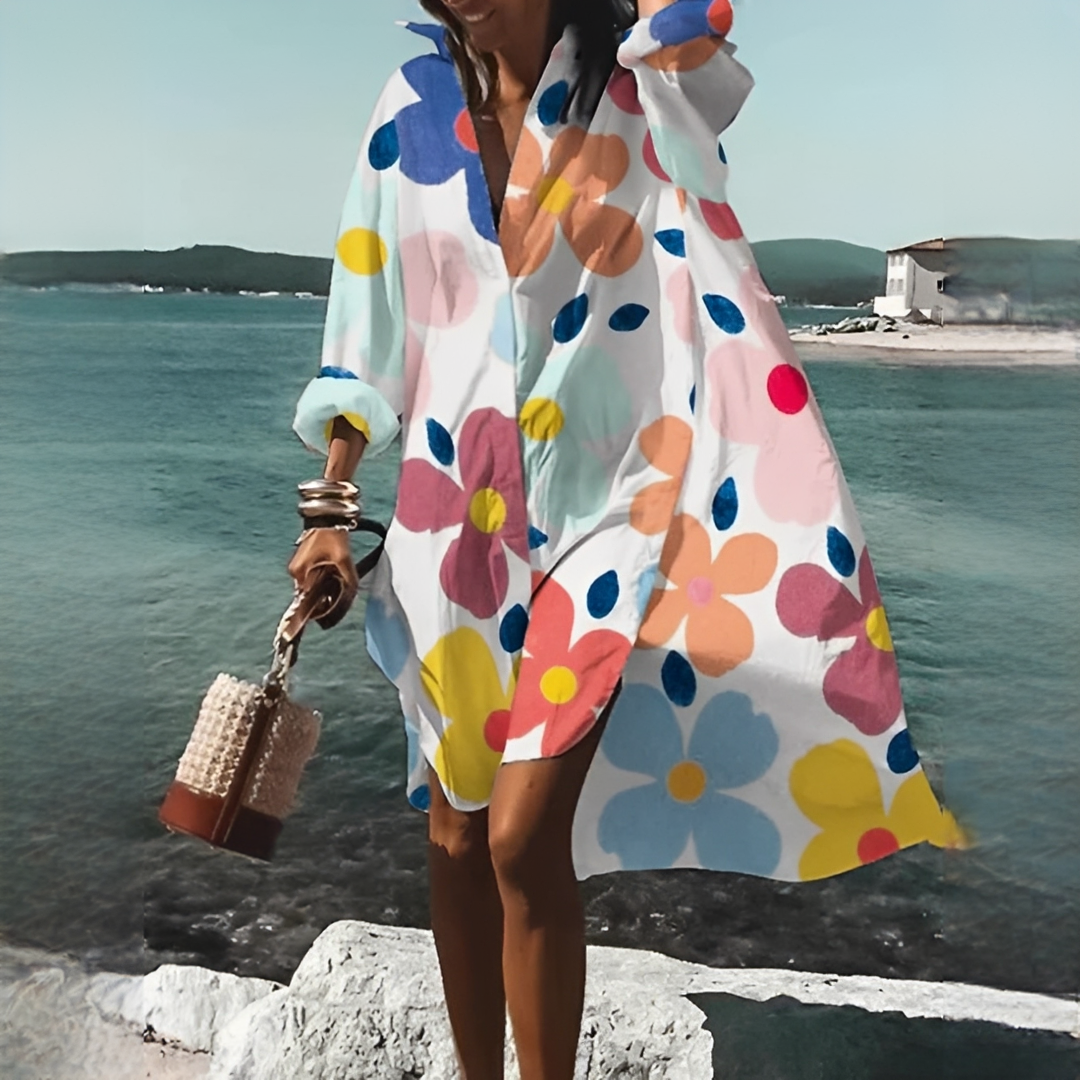 Lorane Damen Sommerkleid Stilvoll
