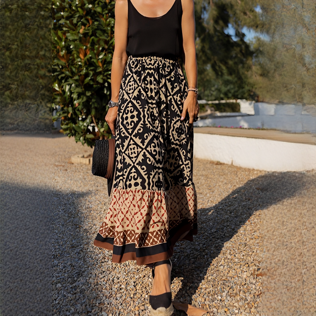 Floryn Damen Sommerkleid Leicht Trendig