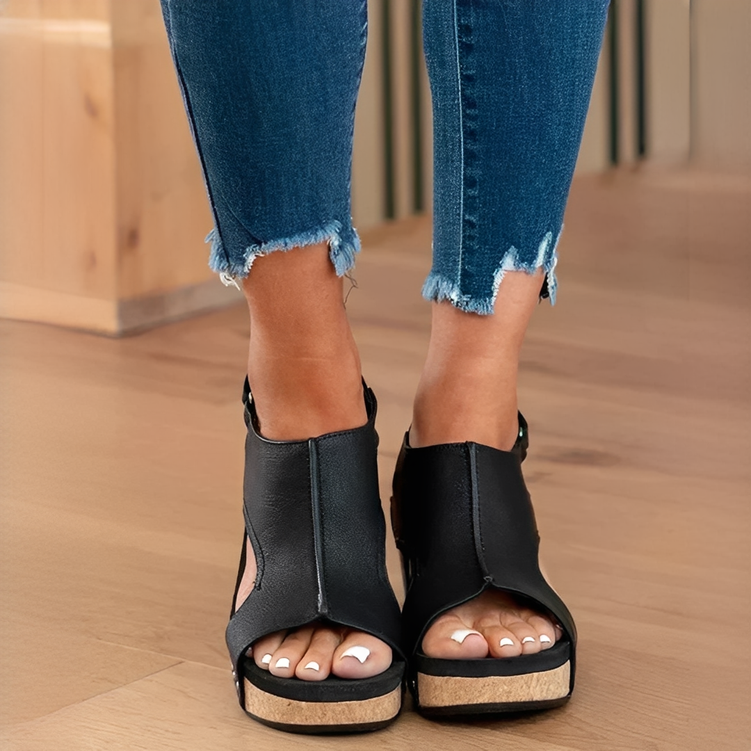 Niren Damen Sandalen Bequem