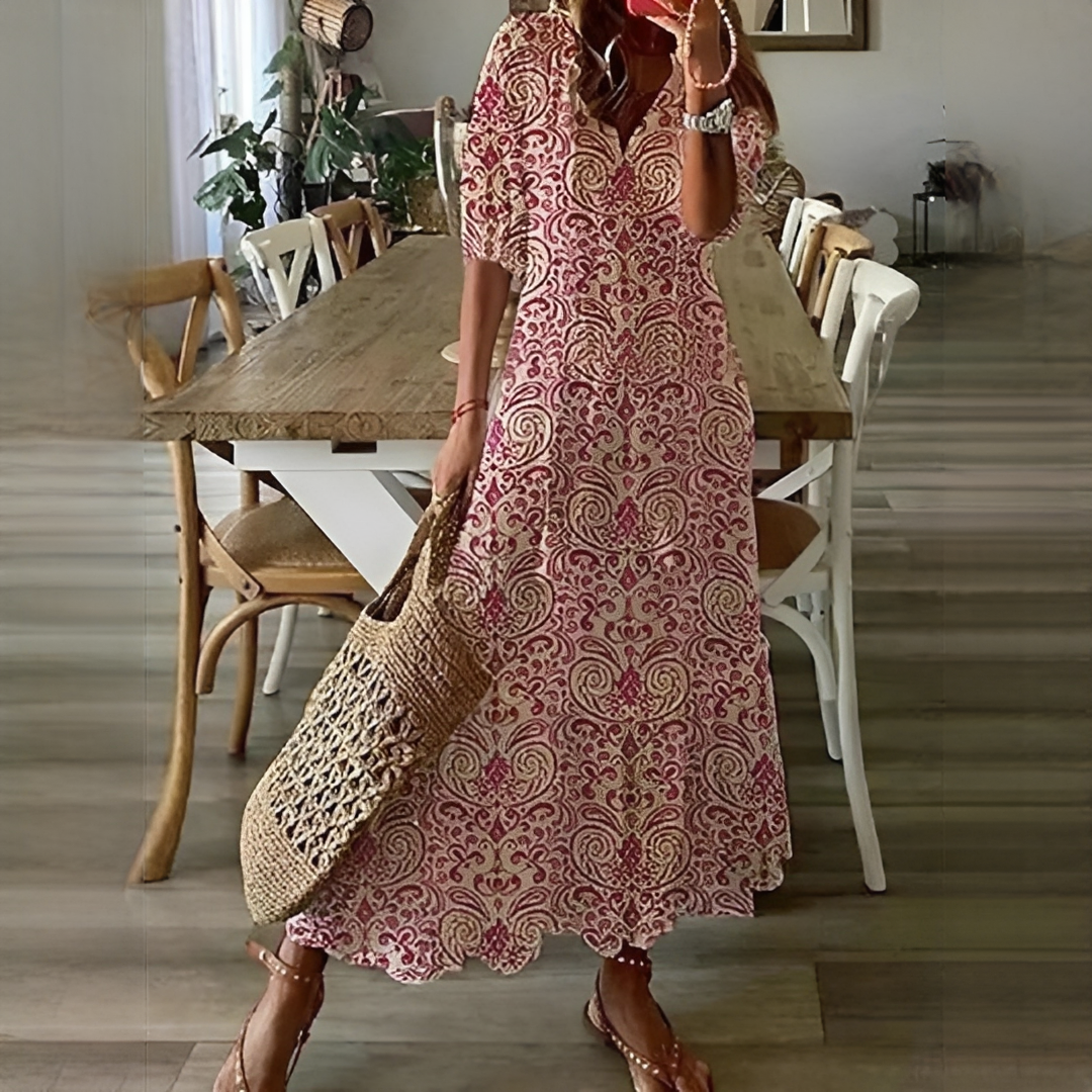 Damen Sommerkleid Leichtes Kleid Pastellfarben