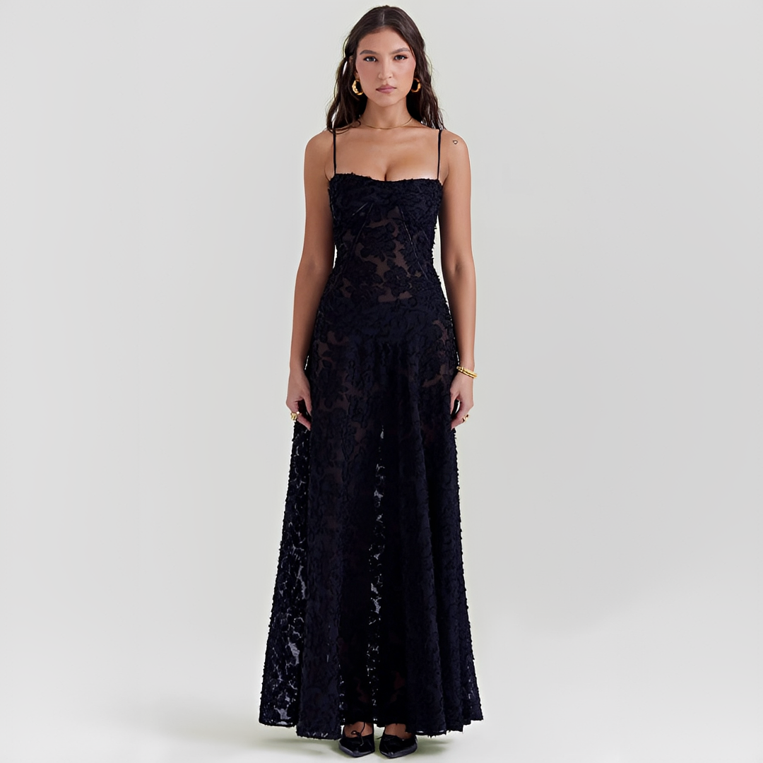 Emellie Damen Sommerkleid Elegant