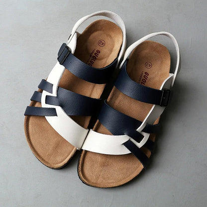 Norvielle Damen Outdoor-Sandalen Atmungsaktives Leder