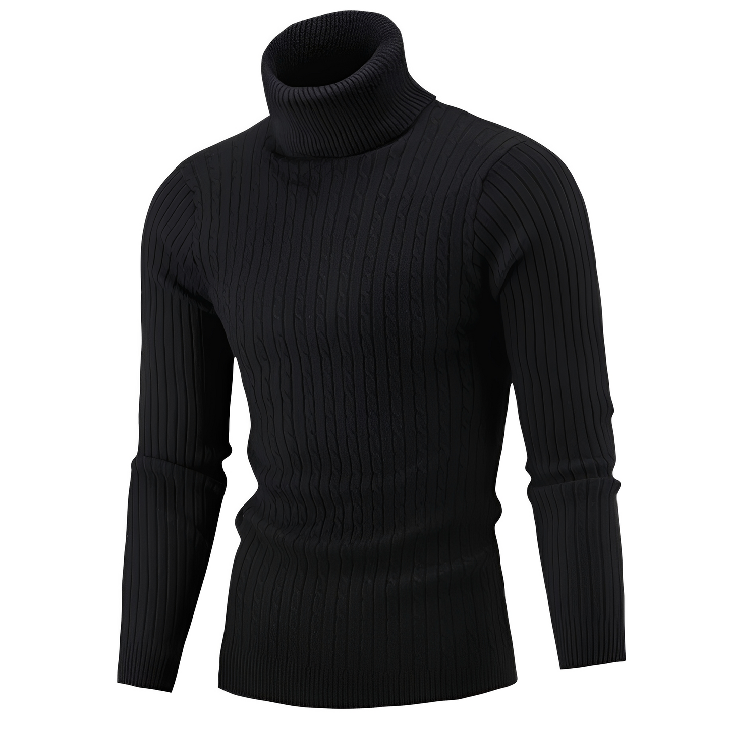 Herren Rollkragenpullover Elegantes Design