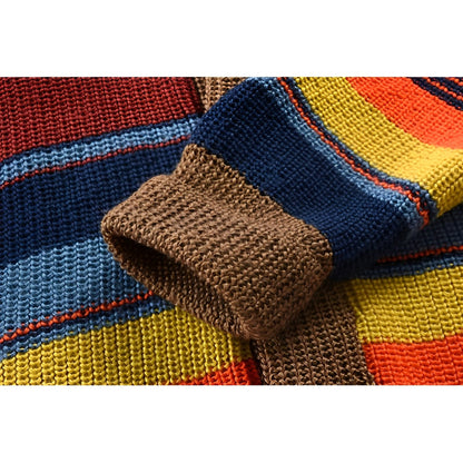 Herren Strickcardigan Retrobaumwolle Grau