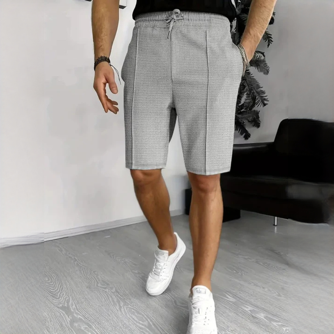 Herren Shorts Modisch Kordelzug Kurz