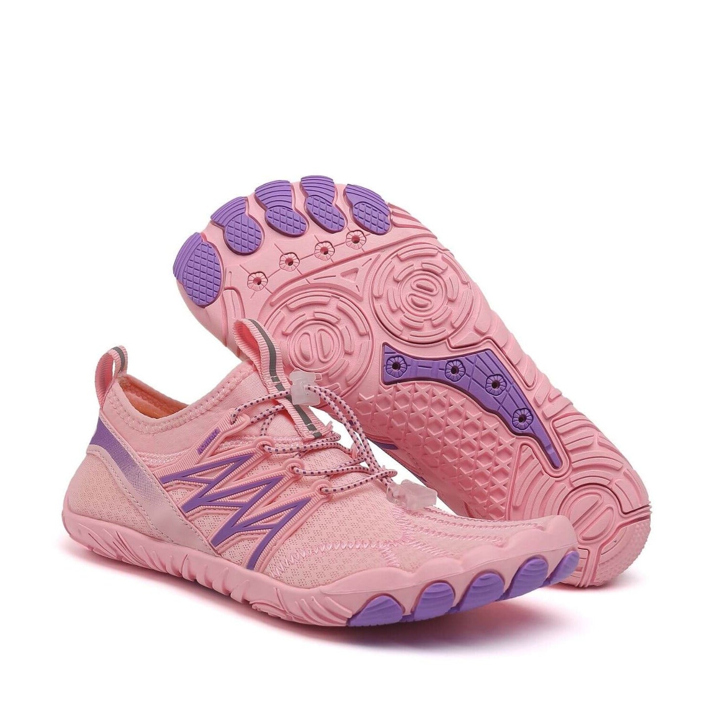 Dee Unisex Barfußschuhe Flexibles Gummisohle Schnellverschluss