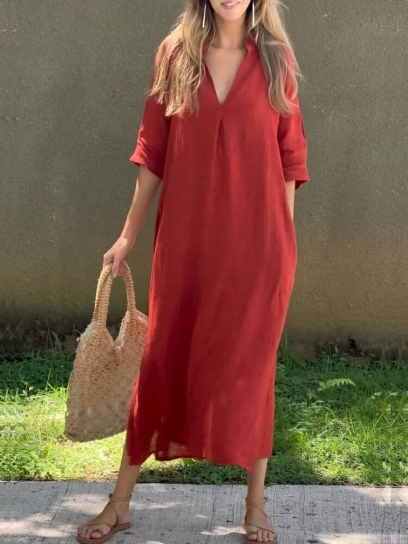 Damen Langkleid Brigittel - Norvielle