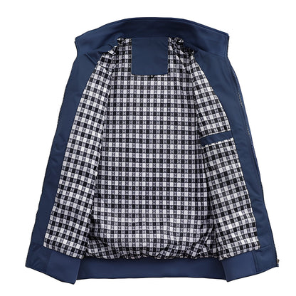 Herrenjacke Modern Reißverschluss Edward