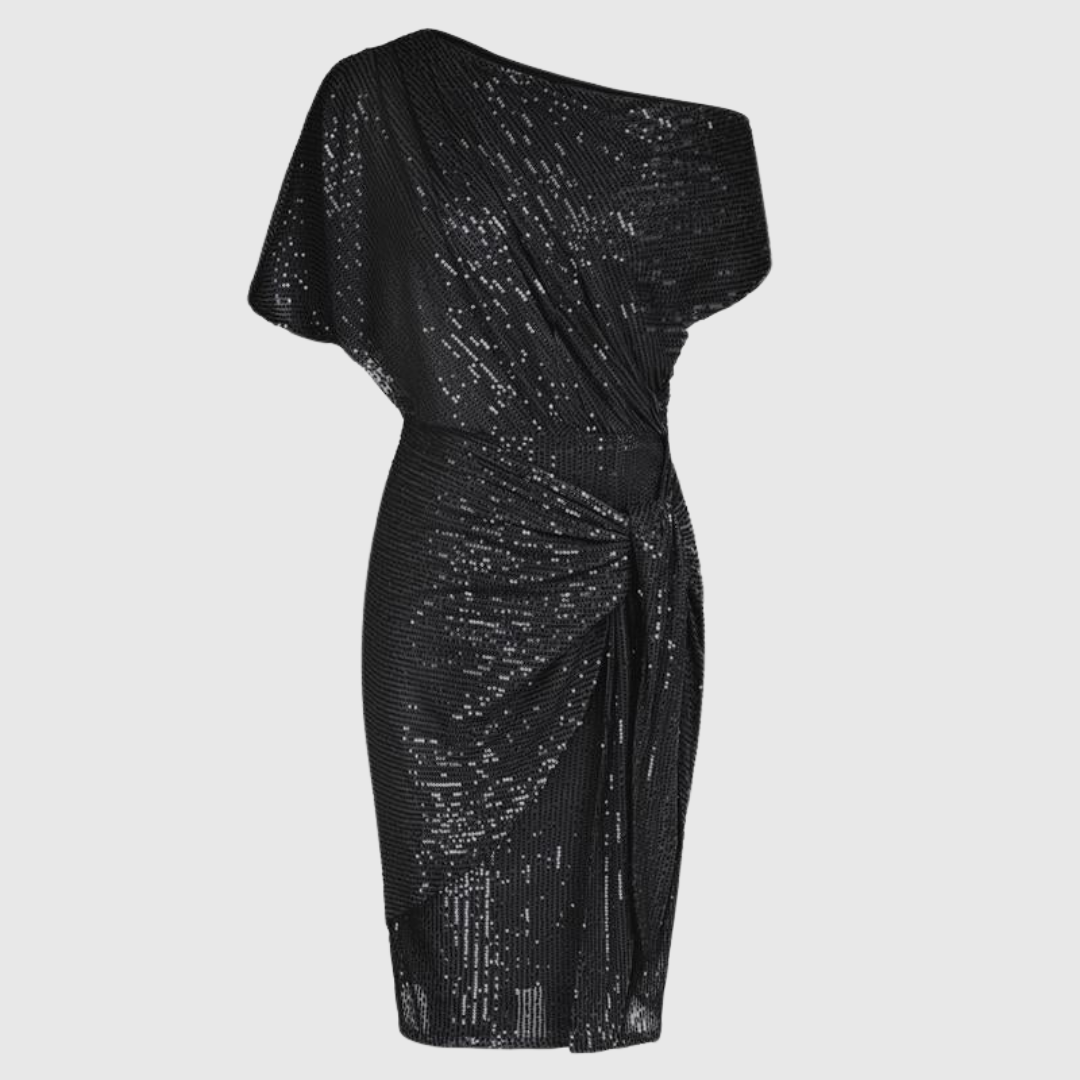Mitena Damen Bodycon-Kleid Pailletten