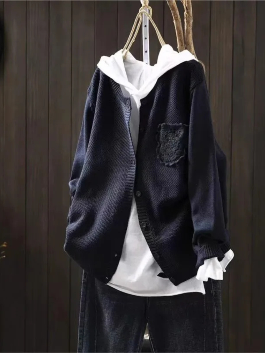 Ansley Damen Cardigan Gemütlich