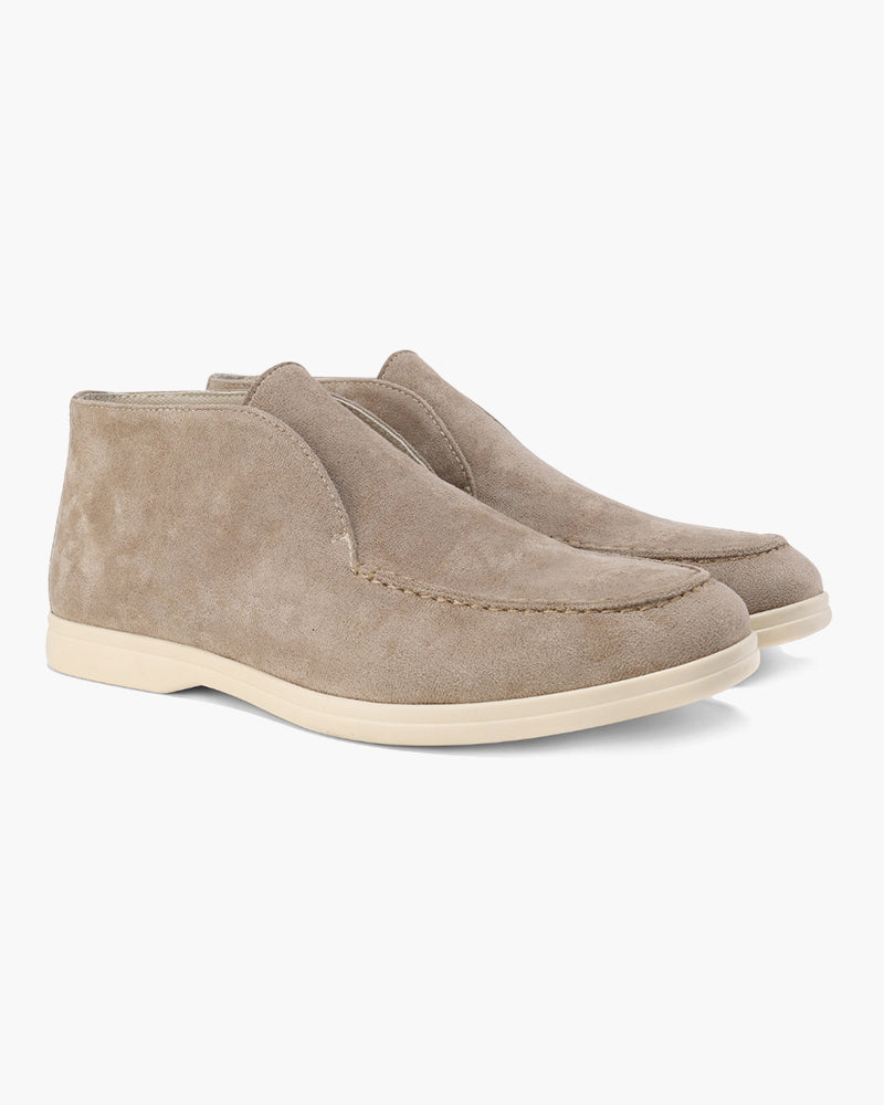 Herren Wildleder Loafer Mid Cut Slip-On Schuhe