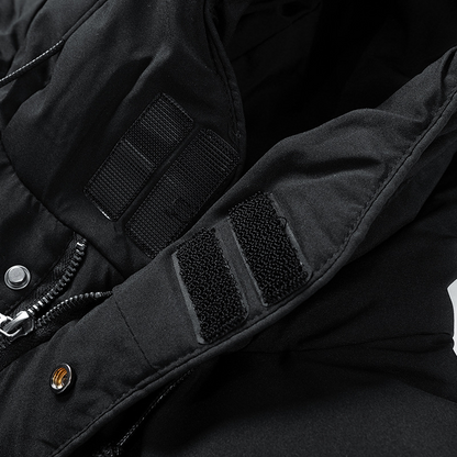 Herren Parka Wasserdicht Gerade Form