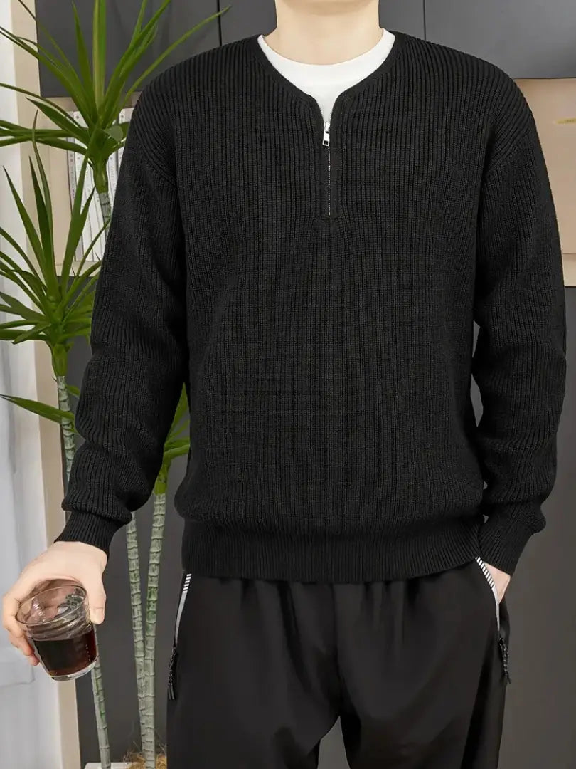 Norvielle Herren Gestreifter Pullover