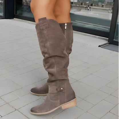 Damenstiefel Aus Leder Hochwertig