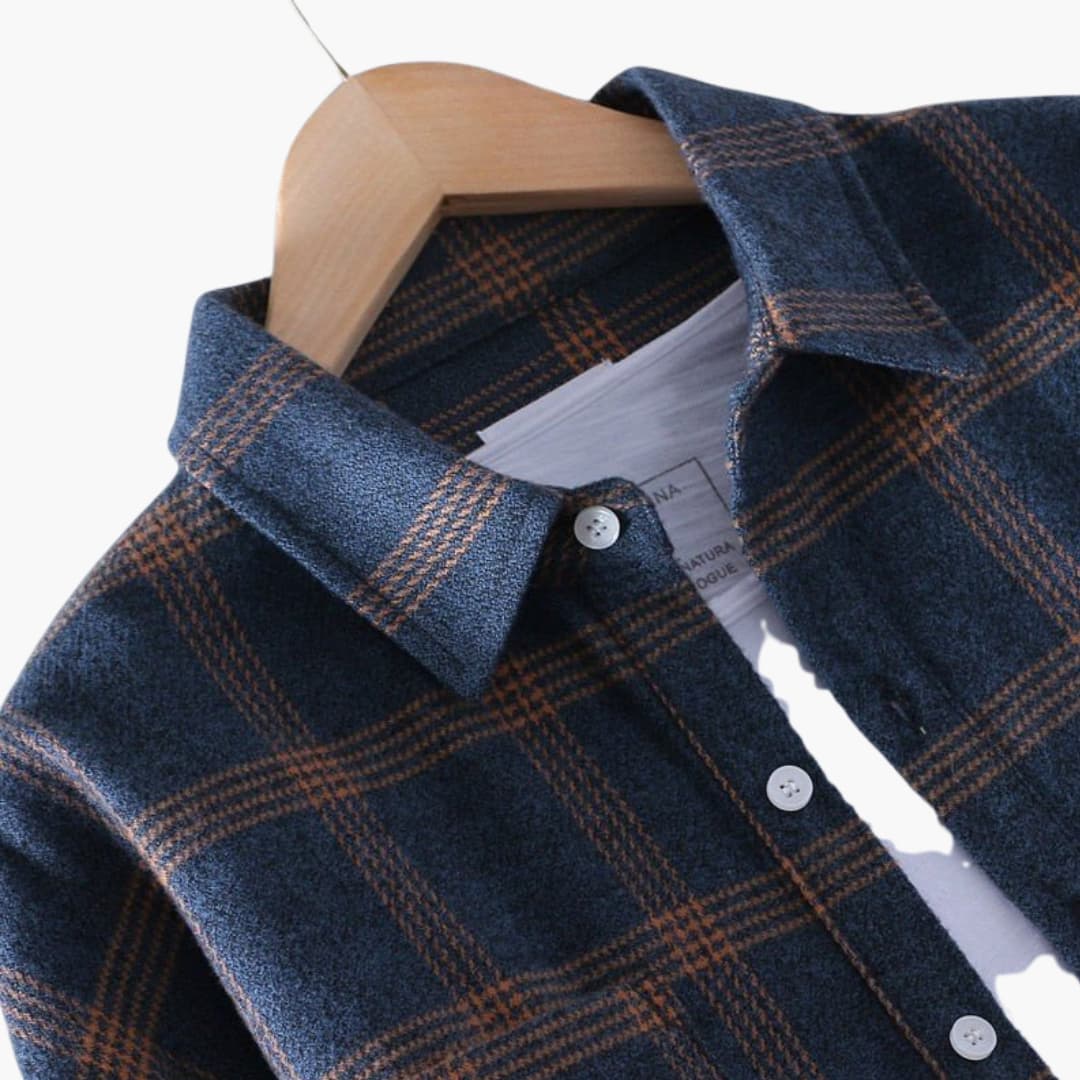 Herrenhemden aus Baumwolle Slim Fit Weiß