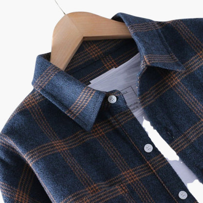 Herrenhemden aus Baumwolle Slim Fit Weiß